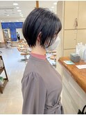 【morio】札幌ショート 大人かわいい耳かけ透け感ショート