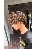 海外風プードルパーマ
