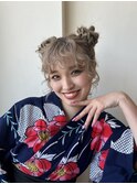 ツインおだんご
