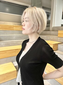 カケル(×.) 丸みショート/ハイトーンショート/ハンサムショート