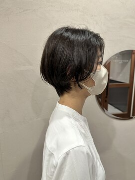 インビテーション 名古屋(invitation) 大人ショートボブ