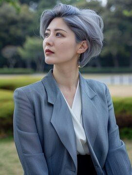 アルトリスト(Altruist Aging×HAIR&SPA) ☆オリーブグレーココアベージュ小顔クラゲヘアー/黒髪/髪質改善