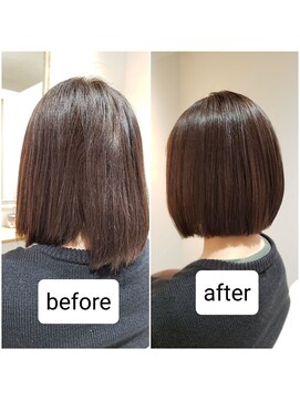 オルガ(Olga) 髪質改善/縮毛矯正/ストレート/ナチュラル/カラー/白髪染め
