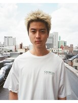 ベンジー 北千住店(benji) ハイトーンスパイキーショート