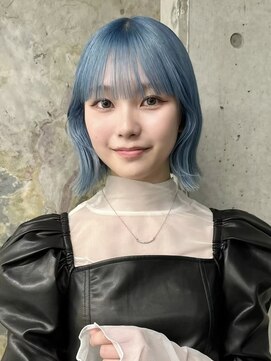 ソル ジングウマエ(SOL JINGUMAE) ミルクティーベージュダブルカラーグレージュカラーハイライト