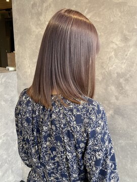 ザラフター ザブリーチ 新下関(the laughter/The bleach) ラベンダー×ブラウン【透明感】