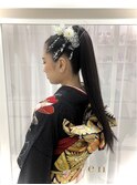 成人式ヘアセット☆