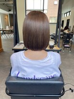 ナンバー(number+)&nbsp;20代30代ブリーチなし透明感カラーミニボブ