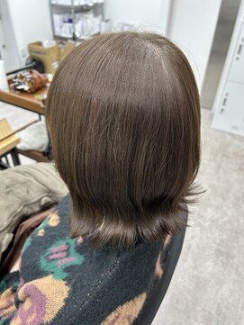 アン ビー(an B) アッシュブラウン/髪質改善/カラー