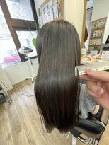 アメリ(Ameri)&nbsp;-Ameri-藤川☆美髪ストレート【浜町/ショート/ボブ/髪質改善】