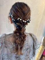 ポルム パプリカ(polum paprika)&nbsp;ガーリーゆるふわ編み下ろし☆ 結婚式 二次会 お呼ばれ イベント