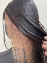 ラシサ(rashisa)&nbsp;インナーカラー/サーモンピンクベージュ