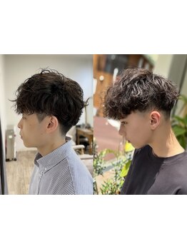 【京橋駅4分】駅近×コスパ★《学割U24*メンズカット+パーマ￥6900》】《メンズカット+パーマ￥7900～》