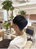 ツーブロックショート
