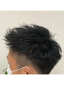 ロマンヤカタ ファース(ROMAN YAKATA fars) メンズ メンズカット ショートモヒカン@田代8/31