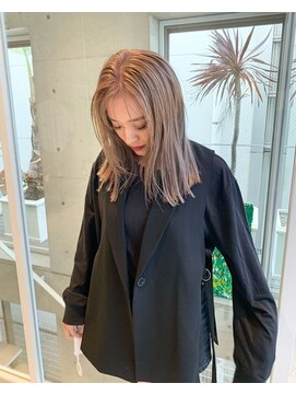 ラルム(ralme/sol) ミルクティベージュ/ケアブリーチ/髪質改善/立川