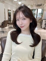 フォルテ 表参道店(FORTE) 【フォルテ千鶴】黒髪/小顔カット/オリーブグレー/髪質改善