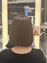 エアー 銀座タワー(AIR)&nbsp;ボブスタイル　白髪ぼかし　藤本麻衣