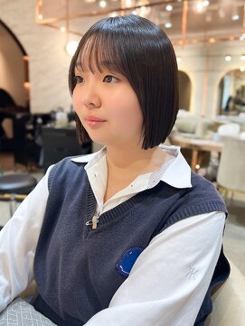 ロンドクレール 川崎(Lond clair) 【北澤華】ブリーチなし/髪質改善/ピンクベージュ/前髪/川崎