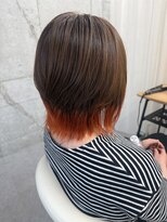 エマ 浦上駅前店(EMMA) オレンジ裾カラー×ネオウルフ