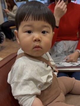 ハウス(HAUS.) 横浜駅美容院０歳子供キッズ男の子カット山下を指名してください