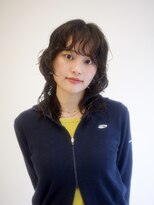 ワビ(wabi) アンニュイウルフレイヤー×パーマ