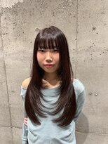 レックスヘアーインターナショナル(ReX HAIR INTERNATIONAL)&nbsp;【シオリ】レイヤーカット/ブラウンカラー/心斎橋