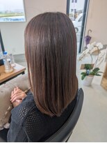 オーオ(OOO) 髪質改善ストレート×ミディアム