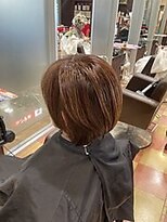 シャンプーボーイ 佐賀(SHAMPOO BOY)&nbsp;上品白髪ぼかしショートスタイル　　【ヘッドスパ】