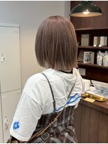ニュースエン(newseN:)&nbsp;ミルクティーベージュ/ダブルカラー/ケアブリーチ/髪質改善/新潟