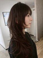 エトワ 中央店(etoi)&nbsp;大分韓国かき上げレイヤーカット大人レイヤー顔まわりレイヤー