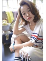 roijir☆難波茉帆☆ノーバング×バカンスヘアー♪03-6447-2205