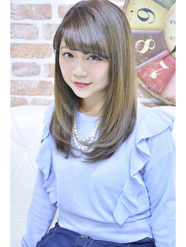 メイズ(MAZE) 暗髪ふんわりストレート【メイズ東中野・鍛原志行】