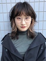 ノラ ヘアーサロン(NORA HAIR SALON) 【小杉拓馬】ウルフカット