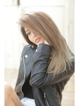 リー 梅田(Lee) Lee梅田★Wカラー×ゴールドアッシュ1