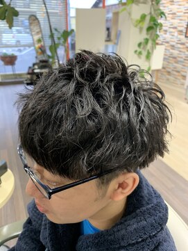 ヘアスペース ブルーム(hair space bloom) 無造作マッシュ