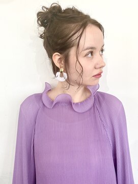 モホーク(MOHAWK) 【MOHAWK】ザックリ後れ毛アレンジ