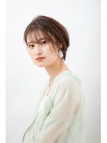 アンジュール(UNJOUR.)&nbsp;耳かけショート×なじむハイライト 30代40代50代