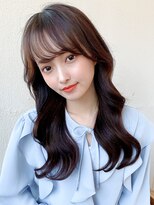 アフロート ディル(AFLOAT D'L)&nbsp;eri/ヨシンモリ/シースルーバング/韓国/オルチャンカラー/ロング