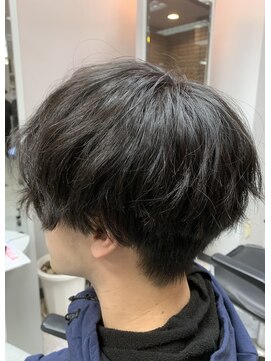 ヘアーフォーカス メンズゆるふわマッシュ