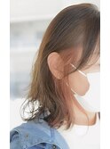 【SALON】イヤリングカラー ピンク 青木晃平