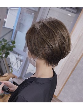 コットンウェーブ(COTTONWAVE) シンプルショートボブ