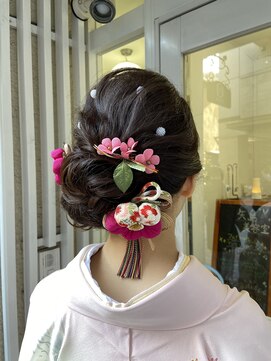 矢島美容室 荻窪店 【矢島美容室】ヘアセット＆着崩れない袴着付け