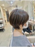 【広がる方向け】髪質改善大人ショートボブ