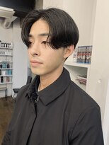 バイフィフス 原宿/表参道(by fifth)&nbsp;◇センターパート グク 韓国 トランクスヘア 刈り上げ