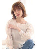 ビューティーアンドフリー ハチ(Beauty&Free 8 HACHI)&nbsp;韓国　外ハネボブ　後毛　韓国女優　くびれヘア　20代　30代