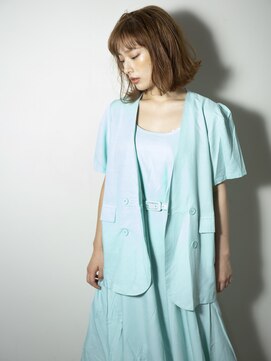 カッファ 東銀座(CUFFA) 【CUFFA】シースルーバングメルティカラー東銀座【カッファ】