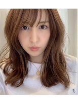 チョビー 銀座(chobii)&nbsp;チョビー銀座桜井グレージュカラーイルミナデジタルパーマ