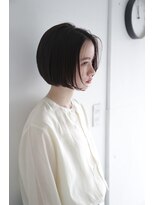 エヌ トーキョー(enu TOKYO) 魅力倍増カール　品のあるツヤ髪ボブ
