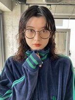 ノラジャーニー(NORA Journey)&nbsp;ミディアムウルフパーマレイヤーパーマラフウェーブ